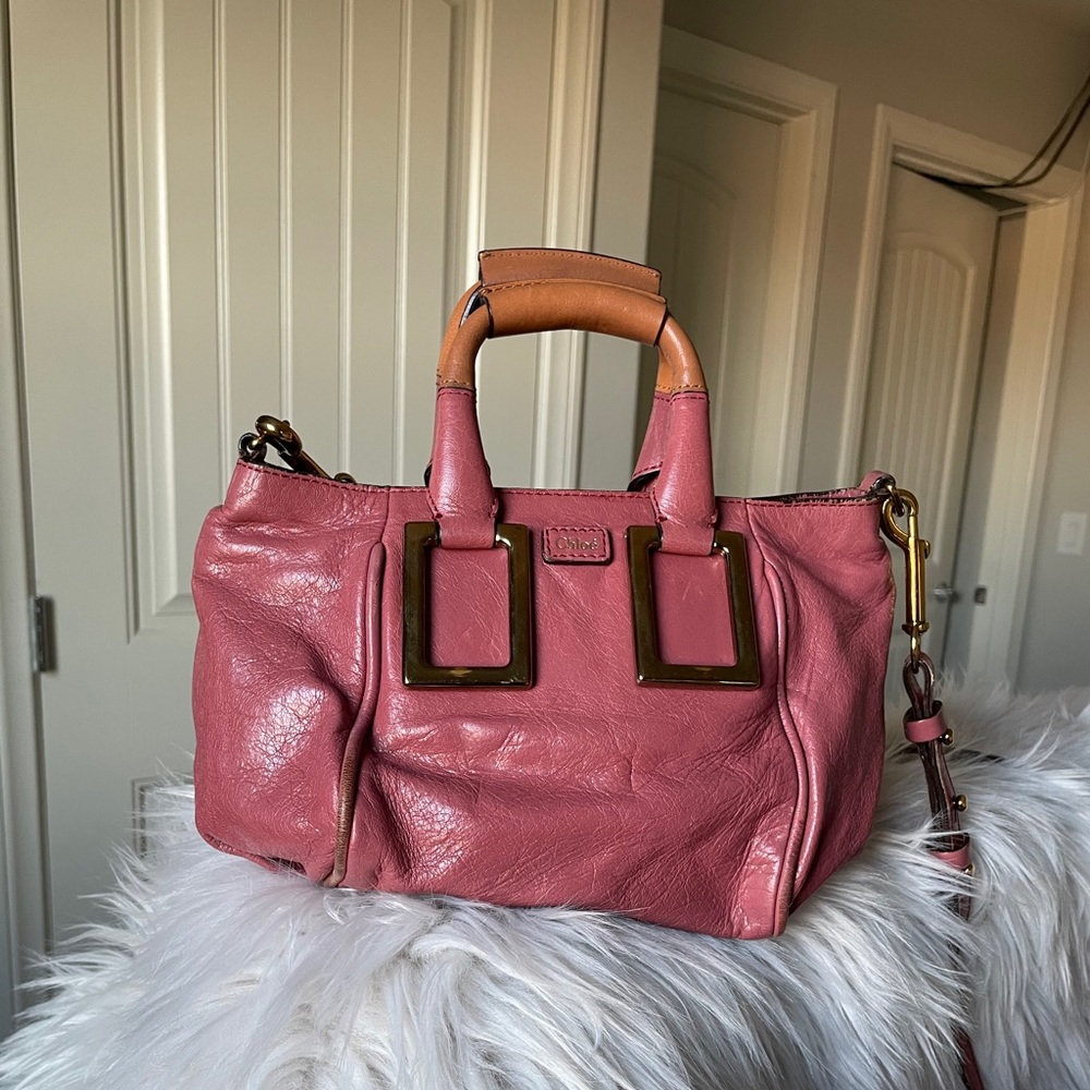 Chloe small Ethel bag pink